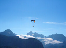Paragleiten am Dachsteingletscher - ein unvergessliches Erlebnis | © Paragleitflugschule Airsthetik