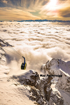 Panorama Gondel im Wolkenmeer | © Max Pachernigg