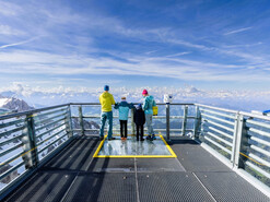 Skywalk am Dachstein Gletscher | © Harald Steiner