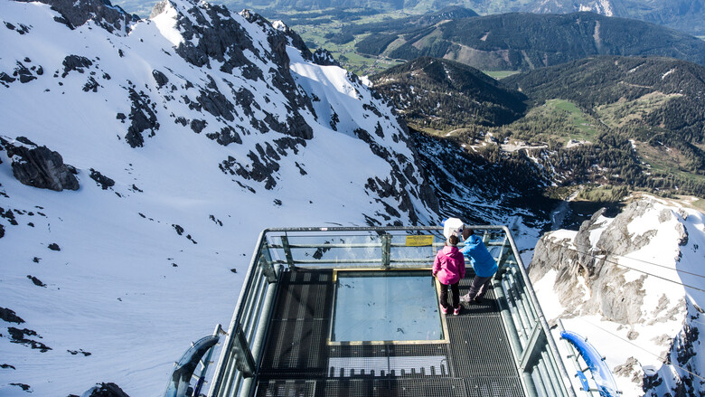 Drohnenaufnahme vom SkyWalk | © Johannes Absenger