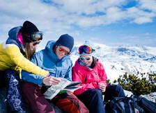 Jausenpause bei der Dachsteinüberquerung | © Markus Rohrbacher