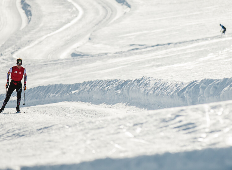 Langlaufloipe am Dachstein Gletscher | (c) Dominik Steiner | © Dominik Steiner